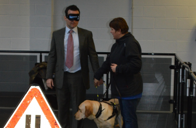 Chris Green visits the Guide Dogs centre in Atherton