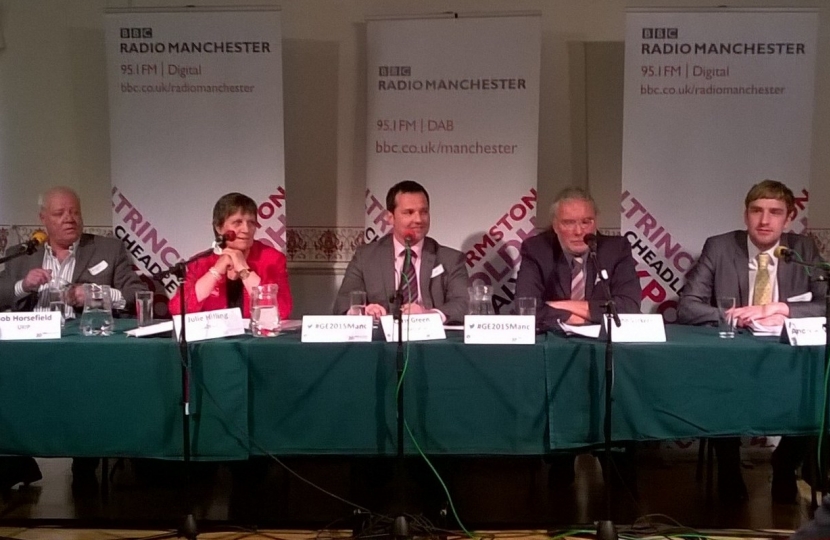 Chris Green on the BBC Radio panel