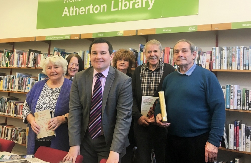 Chris Green MP Atherton Library