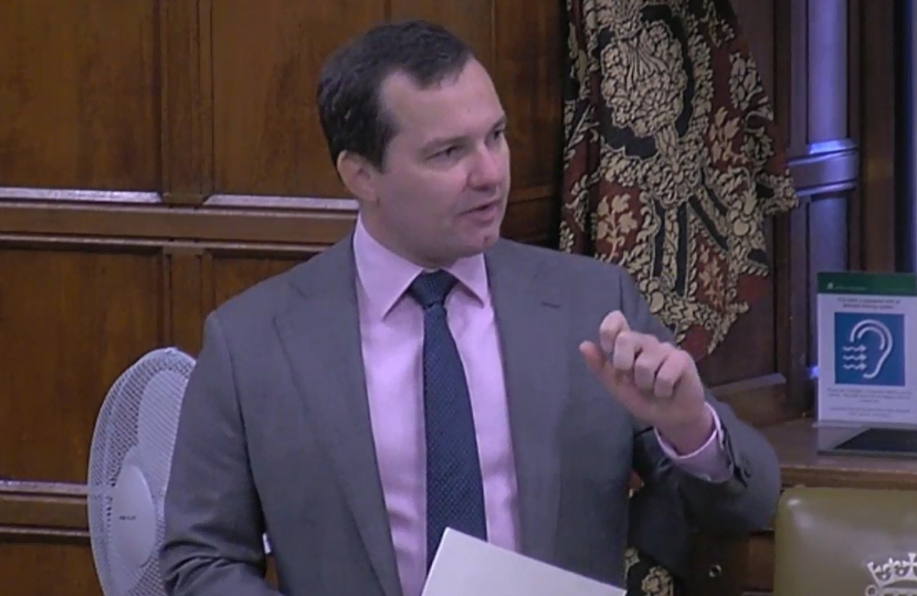 Chris during the Westminster Hall Debate