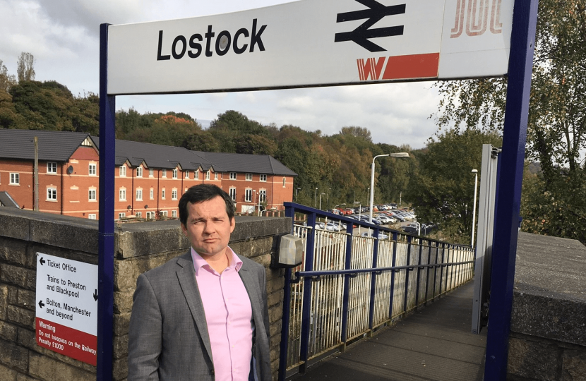 Chris @ Lostock Train Station