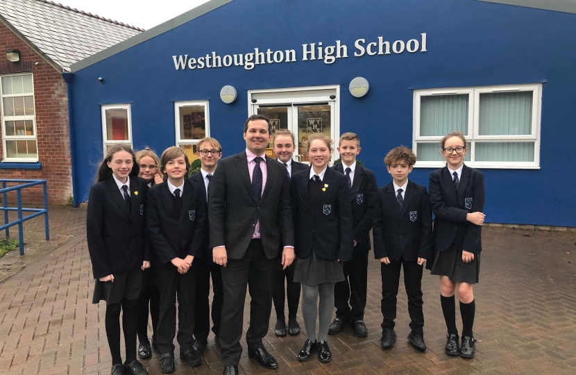 Westhoughton High School visit