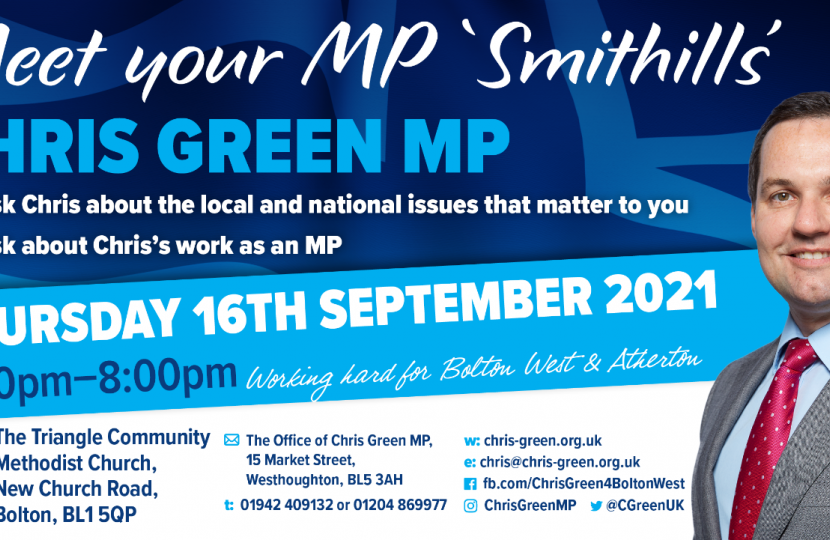 Meet Your MP Smithills