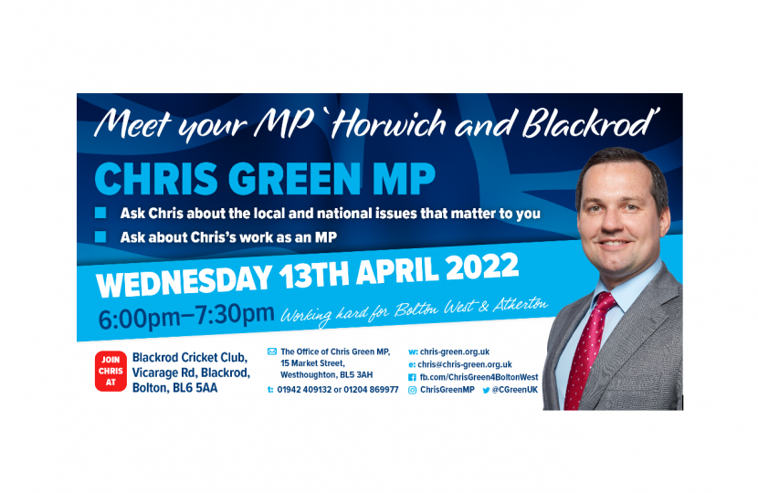 Horwich and Blackrod Meet Your MP