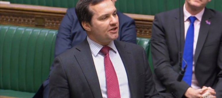 Chris Green in Parliament