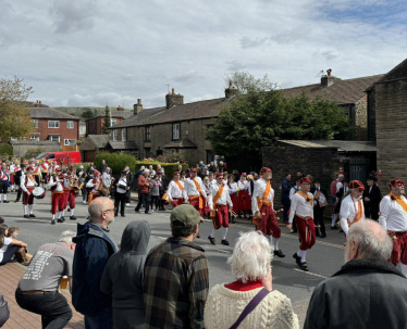 St George's Day Horwich Morris dancing event