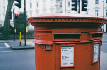 Photo of a post box